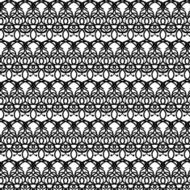 Black forged pattern