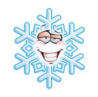 SnowFlake Emoticon - Smug N2