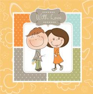 happy lovers couple N14