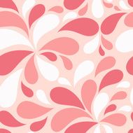 Floral Seamless Pattern Background for Wedding and Birthday Vec N22