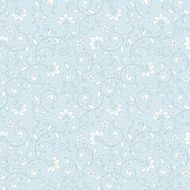 Ornamental floral seamless pattern