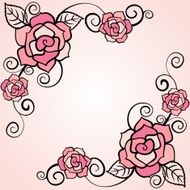 floral Invitation card N17