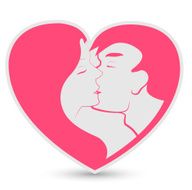 couple kissing N16