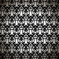 Elegant Black Forged Pattern
