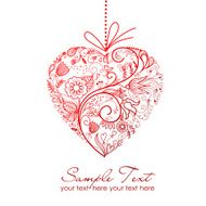 Stylized Red Heart