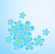 Greeting card with paper flower N2