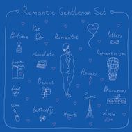 romantic gentleman set