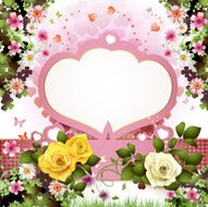 Background with butterflies N14