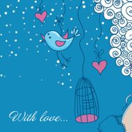 Cute background in cartoon style N2