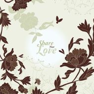 Love Flowers Card N5