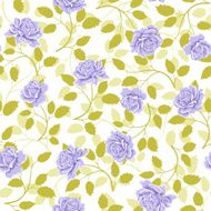 Seamless Floral Pattern with Roses N25