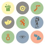 Happy Valentines Day Icons N594