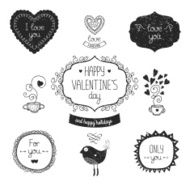 Vintage love labels N2