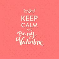 Valentine Concept on Abstract Pink Background