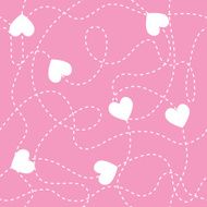 Happy Valentines Day Seamless vector pattern N4