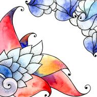 Shell flower