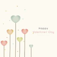 Happy Valentines Day celebration greeting card N5