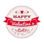 Valentine&#039;s day greeting design