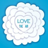 Heart in the clouds love is air N2