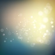 Blurred bokeh background