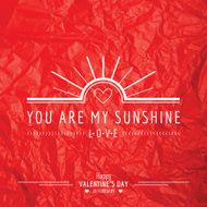 Valentine&#039;s Day Card - with Love Quote N5
