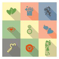 Happy Valentines Day Icons N598
