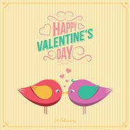 Saint Valentine Day background N4