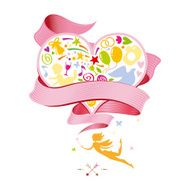 Vector illustration for wedding card