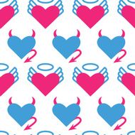 Seamless pattern for Valentine&#039;s day N3