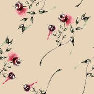 Seamless Floral Pattern N1456