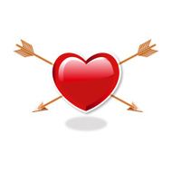 Heart And double Arrows