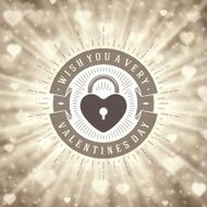 Happy Valentine&#039;s day Vector Background N9