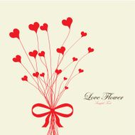 Valentine&#039;s love flower