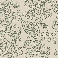 Seamless with vintage pattern N111