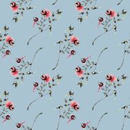 Seamless Floral Pattern N1460