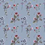 Seamless Floral Pattern N1464