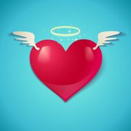 Heart with wings N7