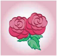 Roses - vector