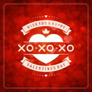Happy Valentine&#039;s day Vector Background N13
