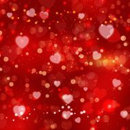Red Valentine&#039;s Day background N6