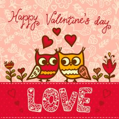Valentines greeting card N5