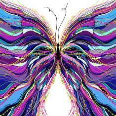 Vector butterfly design