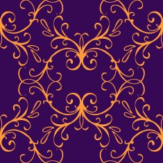 Seamless with vintage pattern N109