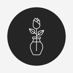 rose line icon N5