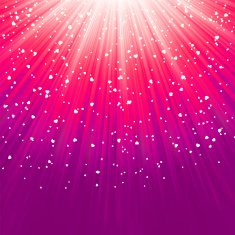Love bright theme with hearts and stars EPS 8 N2