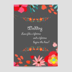 wedding invitation N119