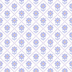 Seamless pattern with flowers N85