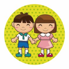 Valentine's day couple theme elements N67
