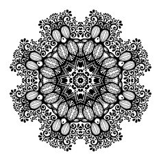 Beautiful Deco Mandala (Vector) N5