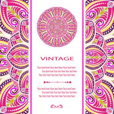 invitation mandala card6 N6